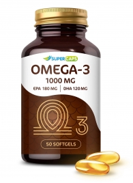 Пищевая добавка SuperCaps OMEGA-3 - 50 капсул (1000 мг) - SuperCaps - купить с доставкой в Армавире