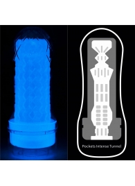 Светящийся в темноте мастурбатор Lumino Play Masturbator Pocketed - Lovetoy - в Армавире купить с доставкой