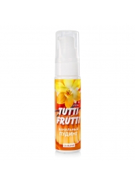 Интимный гель на водной основе Tutti-Frutti  Ванильный пудинг  - 30 гр. - Биоритм - купить с доставкой в Армавире