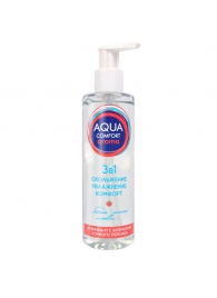 Гель-лубрикант на водной основе Aqua Comfort Aroma с ароматом персика - 195 гр. - Биоритм - купить с доставкой в Армавире