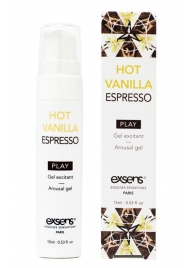 Возбуждающий гель Hot Vanilla Espresso Arousal Gel - 15 мл. - Exsens - купить с доставкой в Армавире