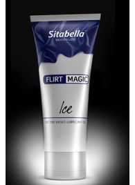 Силиконовая гель-смазка FLIRT MAGIC Ice с лёгким пролонгирующим эффектом - 75 мл. - Sitabella - купить с доставкой в Армавире