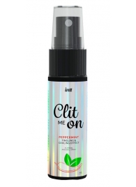 Клиторальный возбуждающий спрей Clit Me On Peppermint - 12 мл. - INTT - купить с доставкой в Армавире