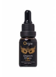 Возбуждающий гель для клитора ORGIE Orgasm Drops Vibe - 15 мл. - ORGIE - купить с доставкой в Армавире