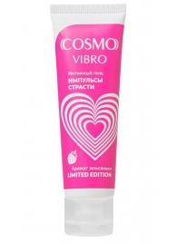 Возбуждающий гель на водно-силиконовой основе Cosmo Vibro с ароматом земляники - 50 гр. - Биоритм - купить с доставкой в Армавире