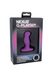 Фиолетовая вибровтулка Nexus G-Play+ M - Nexus Range - в Армавире купить с доставкой