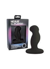 Черная вибровтулка Nexus G-Play+ L - Nexus Range - в Армавире купить с доставкой