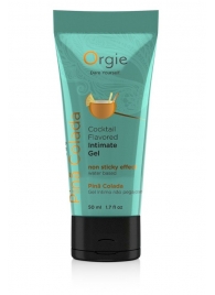 Съедобный интимный гель Orgie Lube Tube Cocktail Pina Colada - 50 мл. - ORGIE - купить с доставкой в Армавире