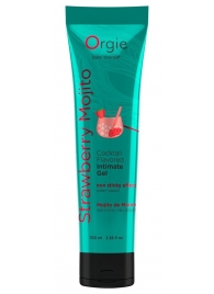 Съедобный интимный гель Orgie Lube Tube Cocktail Strawberry Mojito - 100 мл. - ORGIE - купить с доставкой в Армавире