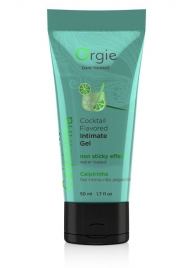 Съедобный интимный гель Orgie Lube Tube Cocktail Caipirinha - 50 мл. - ORGIE - купить с доставкой в Армавире