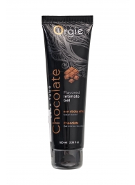 Интимный гель на водной основе Lube Tube Chocolate с шоколадным вкусом - 100 мл. - ORGIE - купить с доставкой в Армавире