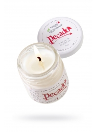 Массажная свеча Tobacco Vanilla - 35 мл. - Pecado - купить с доставкой в Армавире
