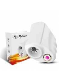 Белый вибромастурбатор Mini Masturbator - Silicone Toys - в Армавире купить с доставкой