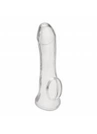 Прозрачная насадка на пенис Transparent Penis Enhancing Sleeve Extension - 15,9 см. - BlueLine - в Армавире купить с доставкой