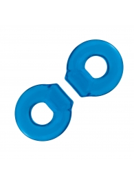 Комплект из двух колец для пениса 2-Pack Ultra-Stretch Stamina Endurance Ring - BlueLine - в Армавире купить с доставкой