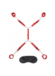 Красная фиксация на матрас Classic Bedspreader - Lux Fetish - купить с доставкой в Армавире