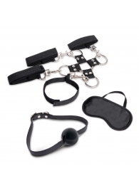 Набор для фиксации из 7 предметов Hogtie   Ball Gag Kit - Lux Fetish - купить с доставкой в Армавире