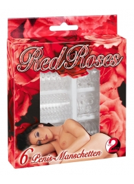 Набор из 6 насадок с шипиками Red Roses - Orion - в Армавире купить с доставкой
