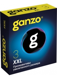 Презервативы увеличенного размера Ganzo XXL - 3 шт. - Ganzo - купить с доставкой в Армавире