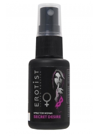 Возбуждающий спрей для женщин Erotist Secret Desire - 30 мл. - Erotist Libido Booster - купить с доставкой в Армавире