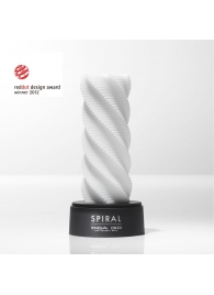 Белый 3D мастурбатор SPIRAL - Tenga - в Армавире купить с доставкой