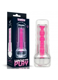 Светящийся в темноте мастурбатор 8.5 Lumino Play Masturbator - Lovetoy - в Армавире купить с доставкой