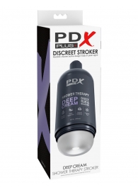 Мастурбатор в бутылке Shower Therapy Deep Cream - Pipedream - в Армавире купить с доставкой