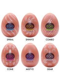 Набор из 6 мастурбаторов-яиц Tenga Egg Variety Pack V - Tenga - в Армавире купить с доставкой