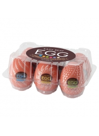 Набор из 6 мастурбаторов-яиц Tenga Egg Variety Pack V - Tenga - в Армавире купить с доставкой