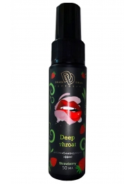 Спрей для горла Deep Throat с десенсибилизирующим эффектом и вкусом клубники - 50 мл. - БиоМед - купить с доставкой в Армавире