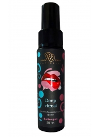 Спрей для горла Deep Throat с десенсибилизирующим эффектом и вкусом бабл-гам - 50 мл. - БиоМед - купить с доставкой в Армавире