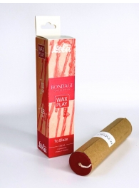Низкотемпературная свеча для тактильной практики Wax Play To Blaze - Lola Games - купить с доставкой в Армавире
