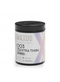 Экстремально тонкие презервативы MAXUS 003 Extra Thin - 15 шт. - Maxus - купить с доставкой в Армавире