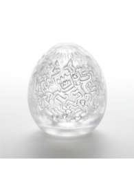 Мастурбатор-яйцо Keith Haring EGG PARTY - Tenga - в Армавире купить с доставкой
