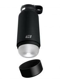Черный мастурбатор в виде бутылки Fap Flask - Pipedream - в Армавире купить с доставкой