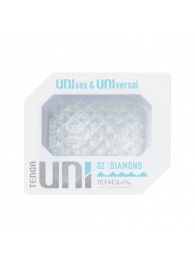 Прозрачный мастурбатор-стимулятор Tenga Uni Diamond - Tenga - в Армавире купить с доставкой