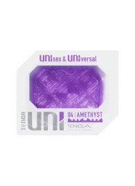Фиолетовый мастурбатор-стимулятор Tenga Uni Amethyst - Tenga - в Армавире купить с доставкой