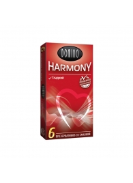 Гладкие презервативы Domino Harmony - 6 шт. - Domino - купить с доставкой в Армавире