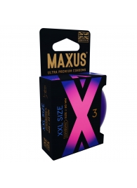 Презервативы Maxus XXL увеличенного размера - 3 шт. - Maxus - купить с доставкой в Армавире