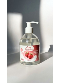 Лубрикант на водной основе Love Protection Raspberry с ароматом малины - 300 мл. - Lola Games - купить с доставкой в Армавире