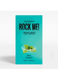 Жидкий вибратор Nuei Rock Me! с ароматом мяты - 20 мл. - Nuei cosmetics - купить с доставкой в Армавире