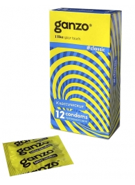 Классические презервативы с обильной смазкой Ganzo Classic - 12 шт. - Ganzo - купить с доставкой в Армавире