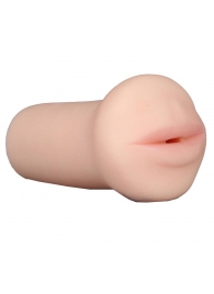 Нежный мастурбатор-ротик REALSTUFF 5INCH MASTURBATOR BJ - Dream Toys - в Армавире купить с доставкой