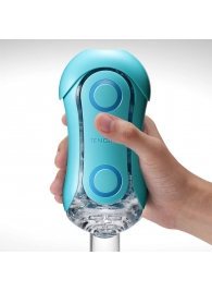 Голубой мастурбатор Tenga Flip ORB Ocean - Tenga - в Армавире купить с доставкой