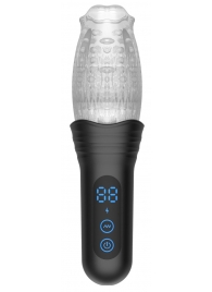 Автоматический мастурбатор Oral Sex Masturbator с функциями ротации, вибрации и фрикций - Secwell - в Армавире купить с доставкой