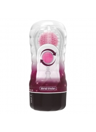 Прозрачный текстурированный мастурбатор Vacuum Cup Masturbator Black Hole - Baile - в Армавире купить с доставкой