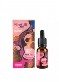 Жидкий вибратор Passion Drips Cold n Hot - 15 мл. - Pleasure Lab - купить с доставкой в Армавире