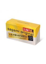 Презервативы увеличенного размера Sagami Original 0.02 XL-size - 12 шт. - Sagami - купить с доставкой в Армавире