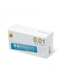 Увлажнённые презервативы Sagami Original 0.01 Extra Lub - 12 шт. - Sagami - купить с доставкой в Армавире