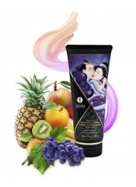 Массажный крем для тела с ароматом экзотических фруктов Exotic fruits - 200 мл. - Shunga - купить с доставкой в Армавире